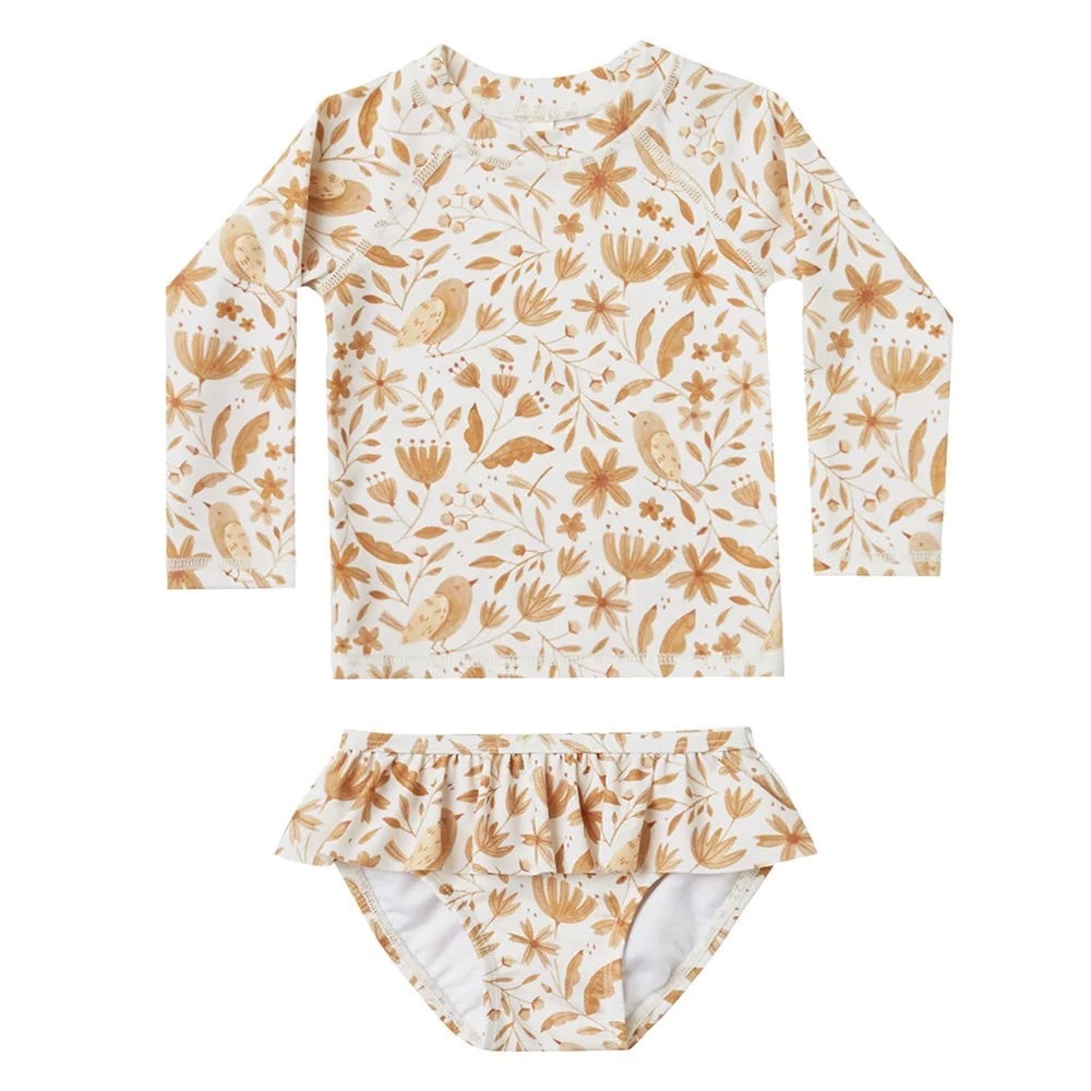 RYLEE + CRU - Garden Birds Two Piece Swim Suit - Picture 12 of 14